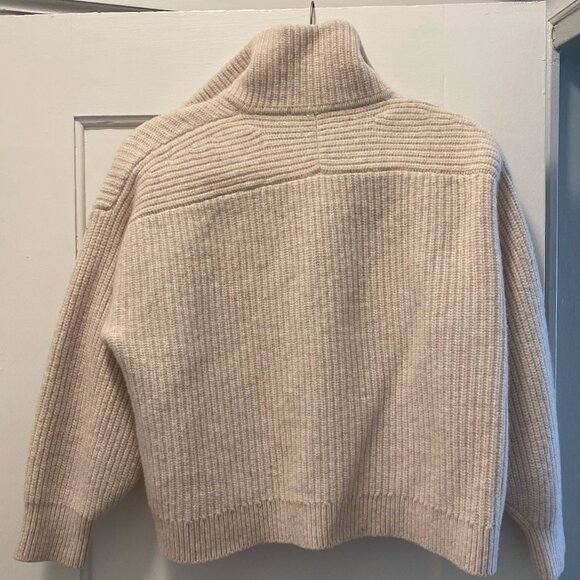 Everlane Half-Zip Sweater in Luxe Marino Size XL (fits like L) - Picture 3 of 6